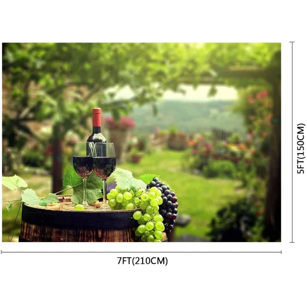 7 x 5 ft Vineyard photography backdrop *** HOST PICK***